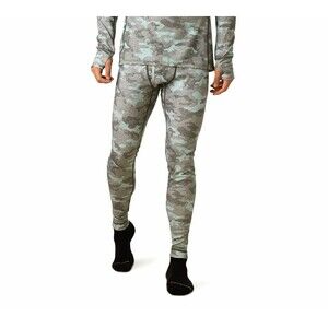 BACKCOUNTRY Sz S Camo Merino Wool Baselayer Outdoor Hunting Logo Bottoms Pants